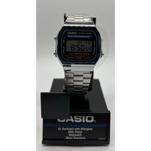 Casio CAS44 Men's Watch Digital Display Alarm Chronograph Water Resist NEW